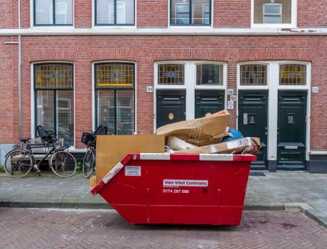 Types of demolition waste being handled