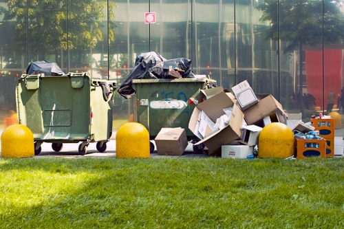 Safety measures in demolition waste management