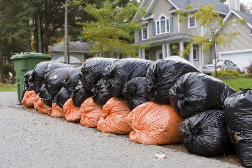 Eco-friendly waste disposal during loft clearance