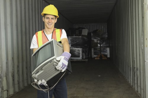 Environmentally friendly waste disposal with commercial skips
